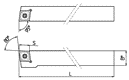 Wendeplattenhalter für 55°-Kopierplatte / DCGT + DCMT (SDAC)